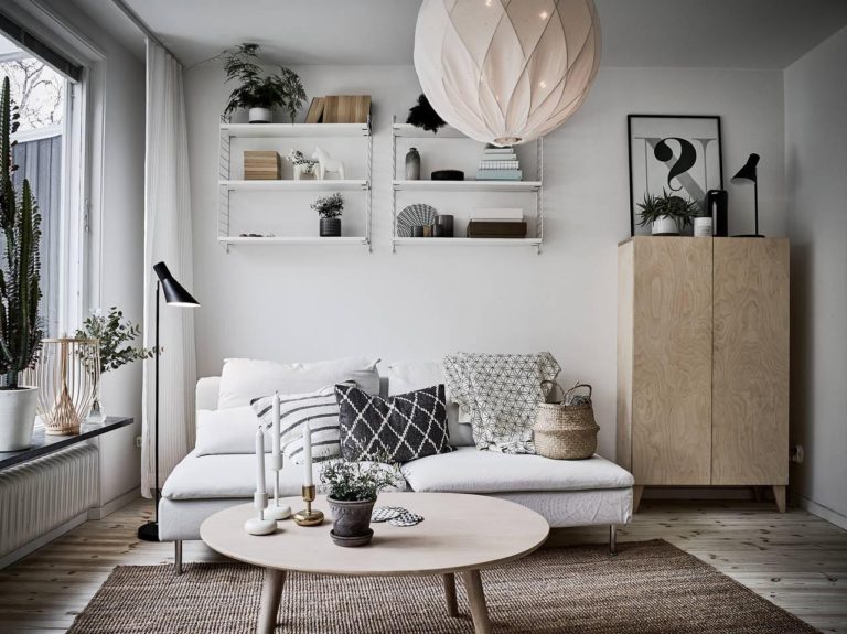 Zařizujeme obývací pokoj ve skandinávském stylu